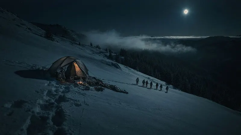 Dark Mystery style example scene: The Dyatlov Pass incident explained