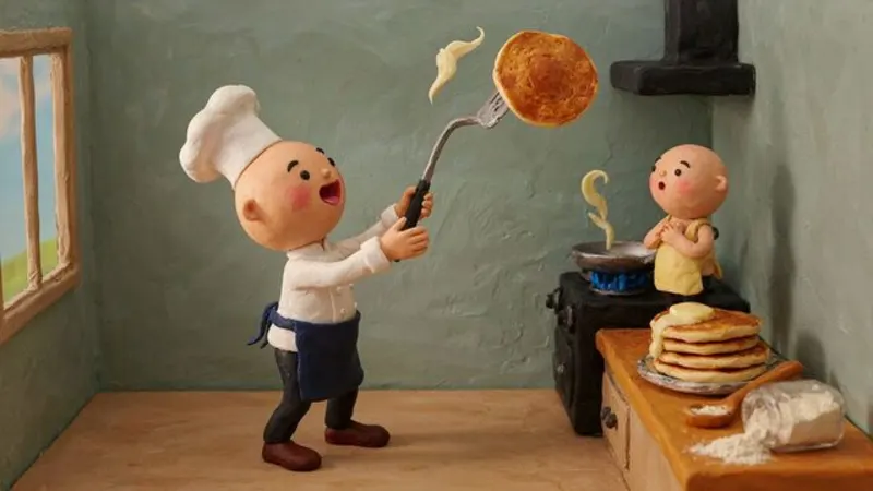 Claymation video style example