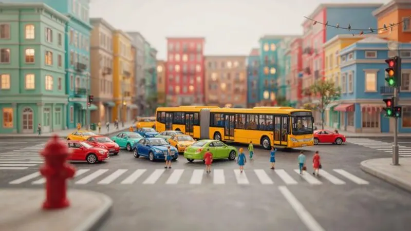 Miniature World video style example