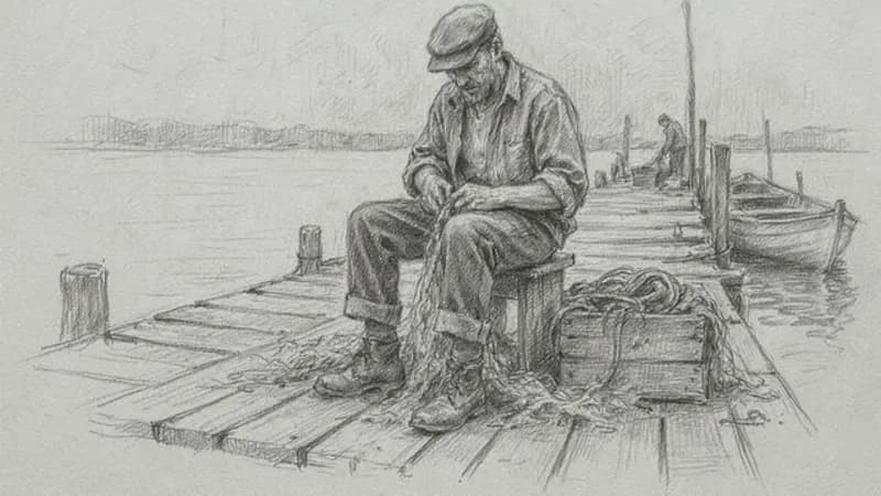Pencil Sketch video style example