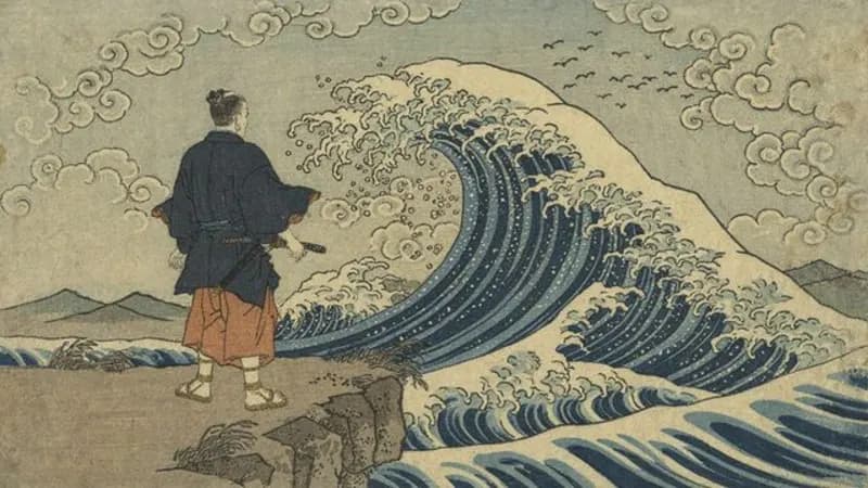 Ukiyo-e video style example